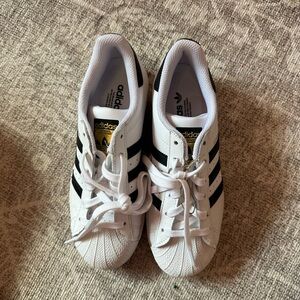 Adidas White and Black Sneakers